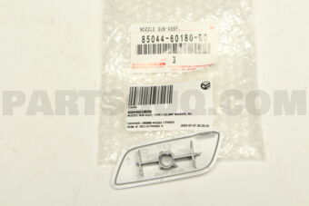 Toyota 8504460180B0 NOZZLE SUB-ASSY, TYPE1 H/LAMP WASHER, RH