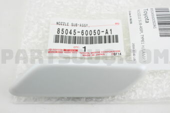 Toyota 8504560050A1 NOZZLE SUB-ASSY, TYPE1 H/LAMP WASHER, LH