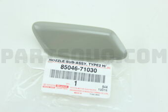 Toyota 8504671030 NOZZLE SUB-ASSY, TYPE1 H/LAMP WASHER, RH