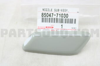 Toyota 8504771030 NOZZLE SUB-ASSY, TYPE1 H/LAMP WASHER, LH