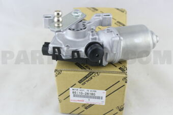 Toyota 8511026180 MOTOR ASSY, WINDSHIELD WIPER