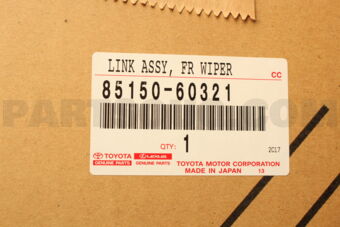 Toyota 8515060321 LINK ASSY FR WIPER