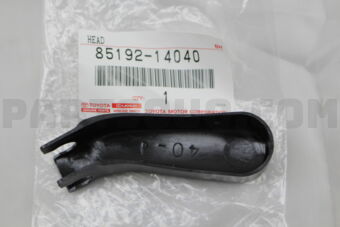 Toyota 8519214040 COVER, WINDSHIELD WIPER ARM