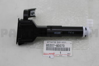 Toyota 8520760070 ACTUATOR SUB-ASSY, HEADLAMP WASHER, RH