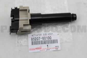Toyota 8520760100 ACTUATOR SUB-ASSY, HEADLAMP WASHER, RH