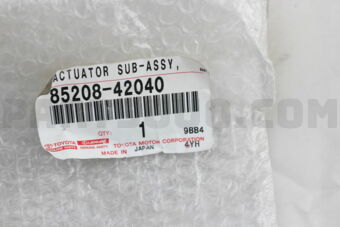 Toyota 8520842040 ACTUATOR SUB-ASSY, HEADLAMP WASHER, LH