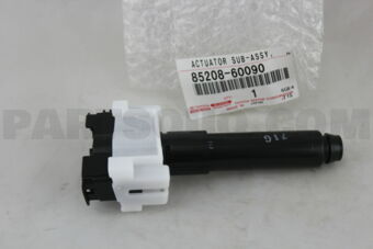 Toyota 8520860090 ACTUATOR SUB-ASSY, HEADLAMP WASHER, LH
