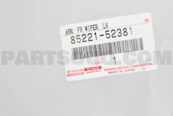Toyota 8522152381 ARM, FRONT WIPER