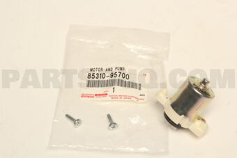 Toyota 8531095700 MOTOR AND PUMP ASSY, WINDSHIELD WASHER