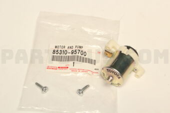 Toyota 8531095700 MOTOR AND PUMP ASSY, WINDSHIELD WASHER