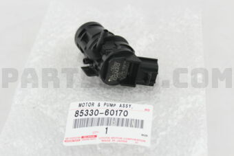 Toyota 8533060170 MOTOR AND PUMP ASSY, WINDSHIELD WASHER