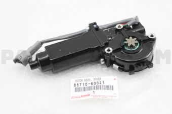 Toyota 8571060021 MOTOR ASSY, POWER WINDOW REGULATOR, REAR RH