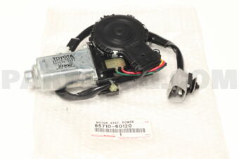Toyota 8571060120 MOTOR ASSY, POWER WINDOW REGULATOR, REAR LH