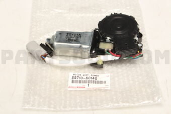 Toyota 8571060140 MOTOR ASSY, POWER WINDOW REGULATOR, FRONT RH
