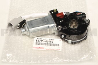 Toyota 8571060140 MOTOR ASSY, POWER WINDOW REGULATOR, FRONT RH