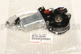 Toyota 8571060140 MOTOR ASSY, POWER WINDOW REGULATOR, FRONT RH