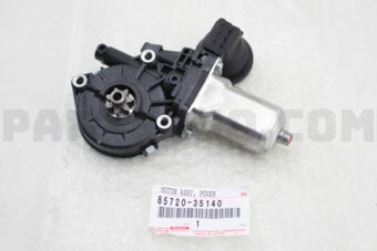 Toyota 8572035140 MOTOR ASSY, POWER WINDOW REGULATOR, RH/LH