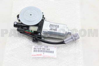 Toyota 8572060100 MOTOR ASSY, POWER WINDOW REGULATOR, FRONT LH