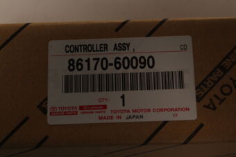 Toyota 8617060090 SWITCH & VOLUME ASSY, TELEVISION