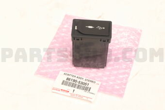 Toyota 8619053051 ADAPTER ASSY, STEREO JACK, NO.1