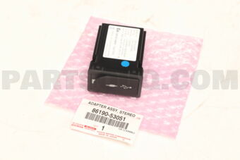Toyota 8619053051 ADAPTER ASSY, STEREO JACK, NO.1