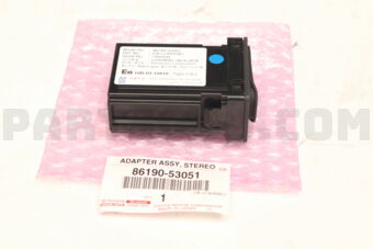 Toyota 8619053051 ADAPTER ASSY, STEREO JACK, NO.1
