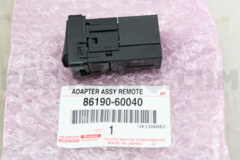 Toyota 8619060040 ADAPTER ASSY, STEREO JACK, NO.1