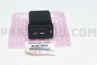 Toyota 8619078010 ADAPTER ASSY, STEREO