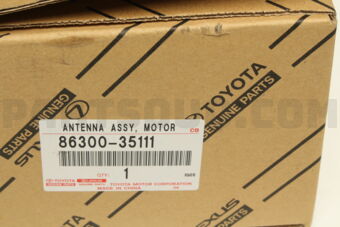 Toyota 8630035111 ANTENNA ASSY, W/HOLDER