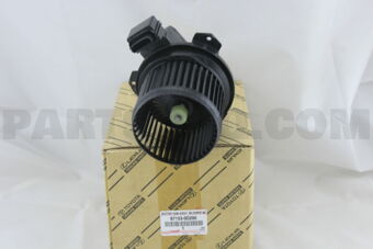 Toyota 871030D290 MOTOR SUB-ASSY, BLOWER W/FAN