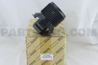 Toyota 871030D290 MOTOR SUB-ASSY, BLOWER W/FAN