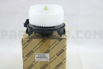 Toyota 871030K092 MOTOR SUB-ASSY, BLOWER W/FAN