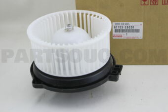 Toyota 8710326020 MOTOR SUB-ASSY, HEATER BLOWER, W/FAN