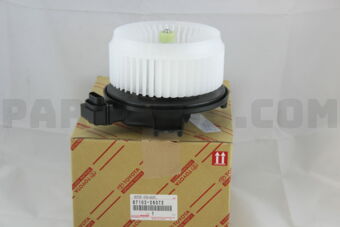 Toyota 8710326072 MOTOR SUB-ASSY, BLOWER W/FAN