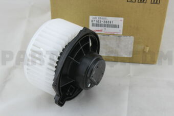 Toyota 8710326091 FAN SUB-ASSY, BLOWER, REAR