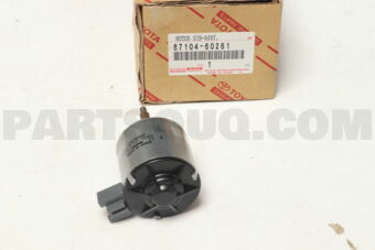 Toyota 8710460261 MOTOR SUB-ASSY, REAR HEATER BLOWER