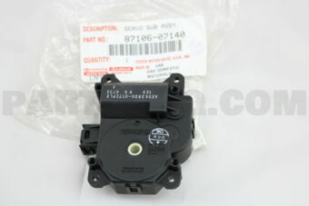 Toyota 8710607140 DAMPER SERVO SUB-ASSY, BLOWER, NO.1