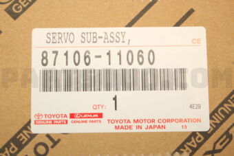 Toyota 8710611060 SERVO SUB-ASSY