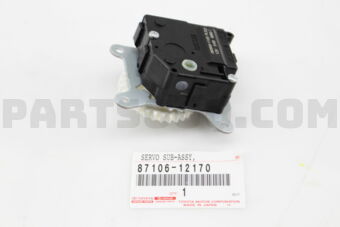 Toyota 8710612170 DAMPER SERVO SUB-ASSY, AIR CONDITIONER RADIATOR, NO.1