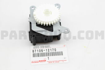 Toyota 8710612170 DAMPER SERVO SUB-ASSY, AIR CONDITIONER RADIATOR, NO.1