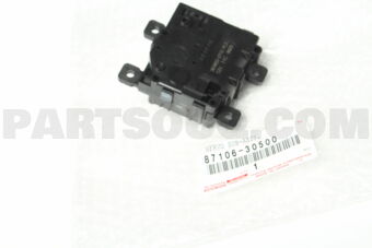 Toyota 8710630500 DAMPER SERVO SUB-ASSY, AIR CONDITIONER RADIATOR, NO.1