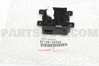 Toyota 8710630500 DAMPER SERVO SUB-ASSY, AIR CONDITIONER RADIATOR, NO.1