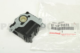 Toyota 8710630530 DAMPER SERVO SUB-ASSY, AIR CONDITIONER RADIATOR, NO.2