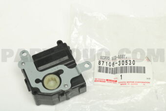 Toyota 8710630530 DAMPER SERVO SUB-ASSY, AIR CONDITIONER RADIATOR, NO.2