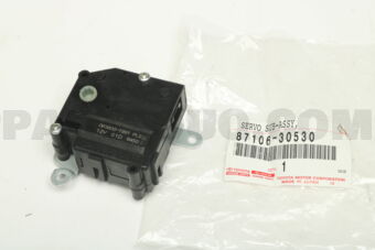 Toyota 8710630530 DAMPER SERVO SUB-ASSY, AIR CONDITIONER RADIATOR, NO.2