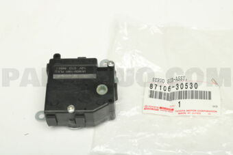 Toyota 8710630530 DAMPER SERVO SUB-ASSY, AIR CONDITIONER RADIATOR, NO.2