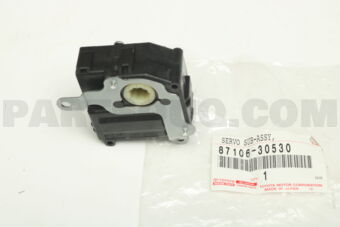 Toyota 8710630530 DAMPER SERVO SUB-ASSY, AIR CONDITIONER RADIATOR, NO.2