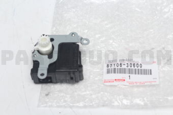 Toyota 8710630600 DAMPER SERVO SUB-ASSY, AIR CONDITIONER RADIATOR, NO.6