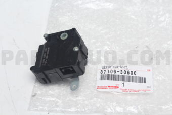 Toyota 8710630600 DAMPER SERVO SUB-ASSY, AIR CONDITIONER RADIATOR, NO.6