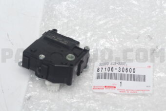 Toyota 8710630600 DAMPER SERVO SUB-ASSY, AIR CONDITIONER RADIATOR, NO.6